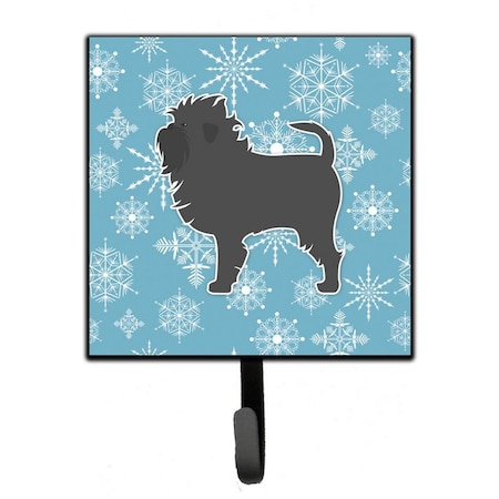 Carolines Treasures Winter Snowflake Affenpinscher Leash or Key Holder BB3548SH4
